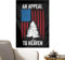 Flagge „Ein Appell an den Himmel“, Pinienbaum-Flagge,Doppelseitige, lebendige Farben für den Außenbereich - Patriotische Dekoration, einzigartiges Baumflaggen-Design, Gartenflagge, vertikale Präsentat