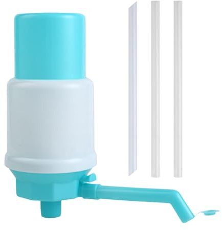 Copertura Distributore di pompa della bottiglia d'acqua, 'acqua potabile, a mano uscita, copertura uscita protettiva, lunghezza del tubo regolabile, sede fissa sulla superiore