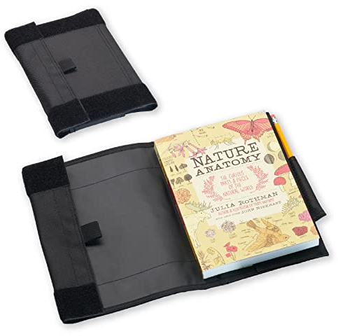 Book-it! Verstellbarer Reisebuch- und Bibelumschlag, mittelgroß, Schwarz