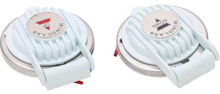 Fußschalter für Ankerwinde Deck 2 Stück Boot Ankerwinde Fußschalter Abdeckung nach Oben und Unten mit Schrauben