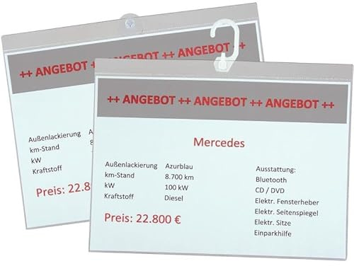 EICHNER PREISBLATT-Halter A3 QUER