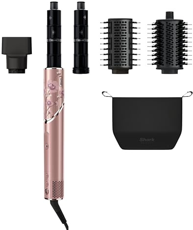 Shark FlexStyle Air Drying and Styling System, Powerful Hair Dryer Brush and Multistyler with Self-Wrap Curlers, Concentrator Attachment and Storage Bag