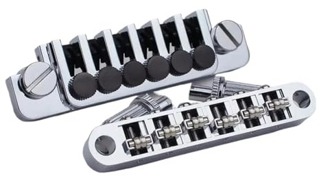 gitarrbro Stränghållare för 6 strängade instrument elgitarrstall
