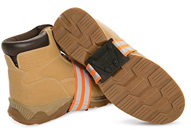 Due North Mid-Sole Ice Cleats - Winter Traction for Snow - Rotatable for Indoor/Outdoors, Driving, Or Walking (1 Pair)