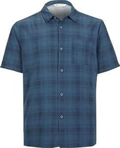 killtec Herren Funktionshemd KOS 98 MN WVN SHRT, stahlblau, 3XL, 38009-000