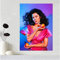 Poster Marina And The Diamonds Poster Musik Singer Star Poster Wandkunst Leinwand Malerei Poster Und Drucke Home Decor 50X70Cm Kein Rahmen