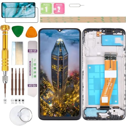 Gadget Troops Kit de repuesto de pantalla LCD para Samsung Galaxy A03 SM-A035G/DSN, A035G