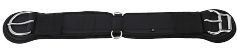 Fabater Fascia Addominale Regolabile per Cavallo da 28 Pollici, Cinghia Elastica Alta per Sottopancia della Sella da Equitazione, Resistente all'Usura, vestibilità Universale per Qualsiasi Cavallo,
