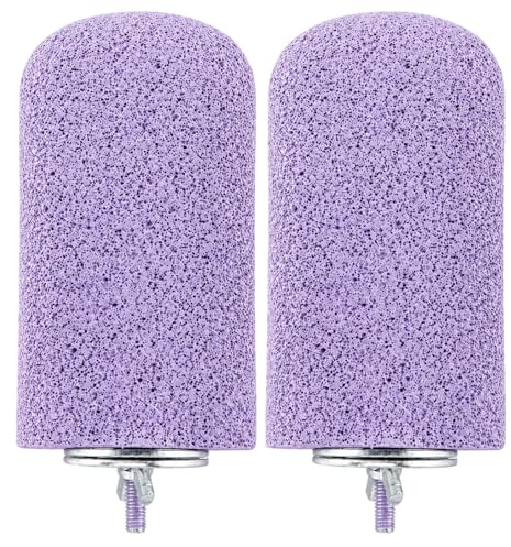 Pet Rock, Lava Ledge, Chinchilla Cage Accessories and Rat Toys, Climbing Platform and Chewing for Small Pets, Lava Ledges for Rat Cage, Volcanic Rock Perch Measuring 13x7x2.6 cm (Purple)