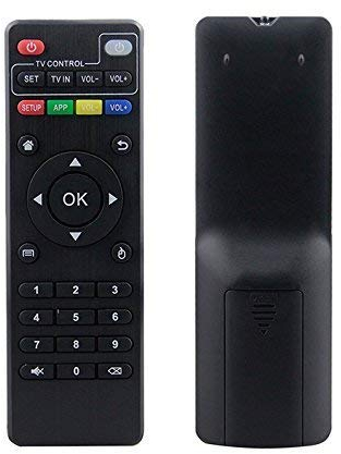 LONGYAO MXQ Pro Télécommande de Rechange pour Android Box, Smart TV Box, IPTV Media Player - Compatible avec MXQ-4K, M8S, X96, X96 Mini, T95M, T95N, T95X, H96
