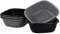 Gitany Plastic Square Wash Basin, 6 Pack Small Washing up Bowl