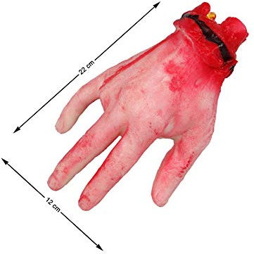 Atosa Mano Insanguinata Halloween 20*12 Cm