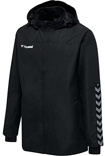 hummel Authentic Allwetterjacke F8745 schwarzweiss, XL Herren