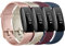 AMCC [4 Pack] Straps compatible with Fitbit Inspire 2 Strap, Soft Silicone Sport Replacement Wristband for Women Men (Rose Gold+Champagne+Wine red+Black)