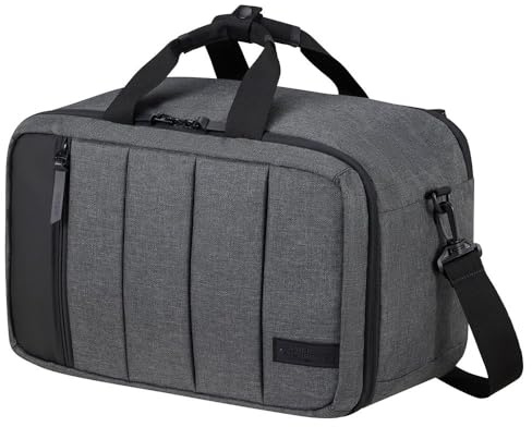 American Tourister StreetHero - 3 Way Reisetasche, 38.5 cm, 23.5 L, Grau (Grey Melange)