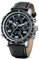 PINDOWS Uhren für Herren, Herren-Armbanduhr, Militär, digital, analog, lässig, Dualzeit, Leder-Armbanduhr, multifunktionale Modeuhr mit LED-Hintergrundbeleuchtung, Alarm, Stoppuhr, Kalender