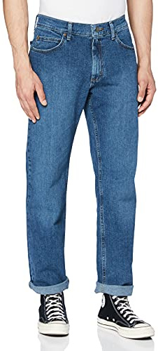 Lee Legendary Regular Jeans, Hombre, Azul (Stead Fast), 34W / 30L