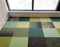 Teppichfliesen Shades of. by Interface | Selbstliegend Bodenfliesen Teppich | 50x50 cm | Pro Karton 16 Stück = 4m2 (Green)