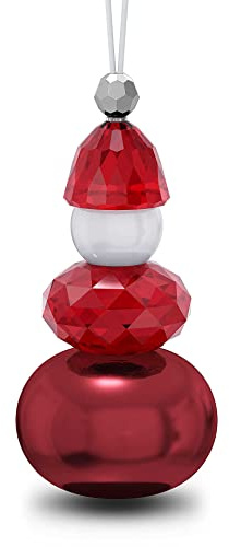 Julprydnad helgdag glädje jultomten kristallprydnad