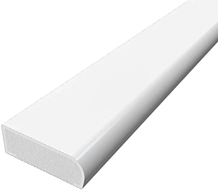 30mm Cloaking Fillet Architrave Trim - Plastic Finishing Trim for Windows and Doors - 1m Length