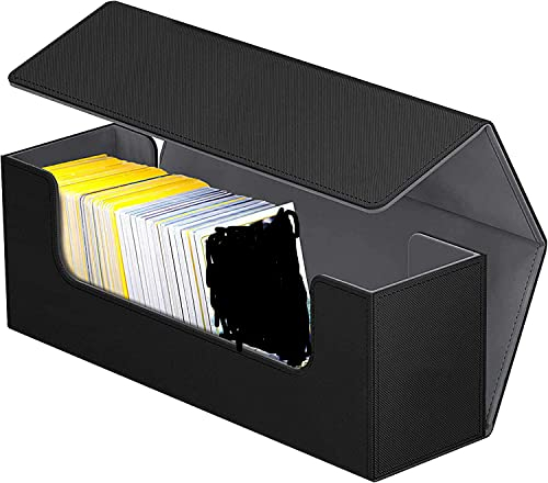 Deck Kartenaufbewahrung für 400+ Karten, Kartendeck Hülle für Sammelkarten Deck Sammelkarten Box Halten Kompatibel mit TCG Loader MTG Aufbewahrungsbox Baseball Spielkarten Aufbewahrungsbox Kartendeck