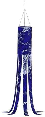 Manche à air d'Halloween raie manta et poisson – Décorations à suspendre pour l'extérieur – Parfait pour la cour, la terrasse, l'allée de jardin