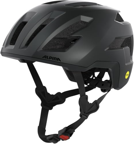 ALPINA Taunus Gravel MIPS Helm 2025 Black matt, 55-59
