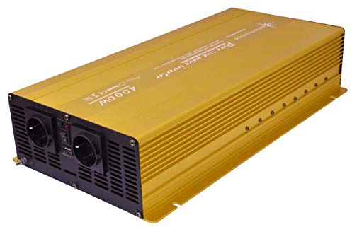 solartronics Spannungswandler 12V 4000/8000 Watt Reiner Sinus Gold Edition NP Serie Inverter Wechselrichter