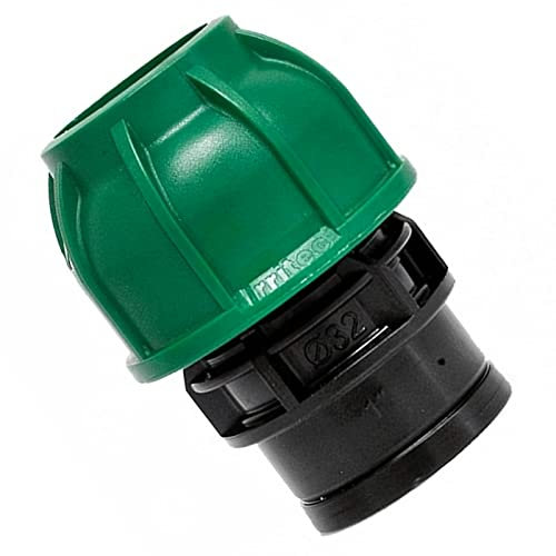 La zappa Raccordo con Filetto Femmina in Polipropilene a Compressione per irrigazione PN 10 Bar (Modello Ø 40 X 1 1/4)