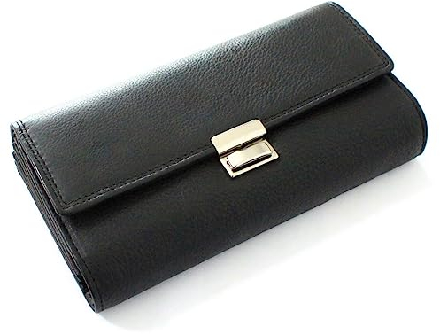 ayados Wild Profi Kellner Börse Voll Leder Kellner Portemonnaie Kellnerbörse Geldbörse Kellnertasche BrieftascheWild (Schwarz Kellnerbörse LW-031-GHU)