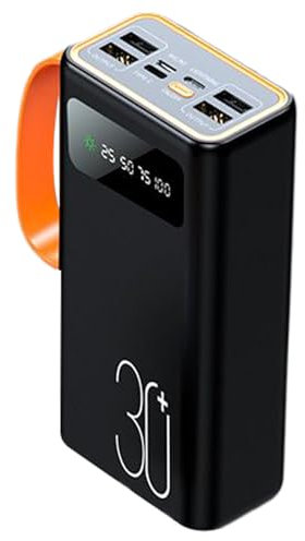 Caricatore Solare Per Cellulare | Batteria Esterna Ricaricabile a Energia Solare - Caricatore da Campeggio con Elevata Autonomia per Escursionismo Pesca e Attività Outdoor