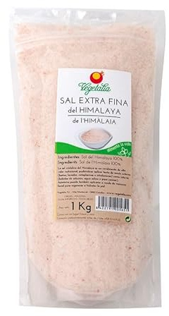 Sal del himalaya extra fina 1kg Vegetalia