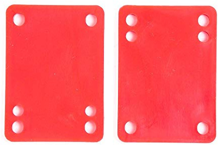 Venom Skateboards Riser per camion - 1/8 - Rosso
