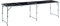 vidaXL Klappbarer Bier-Pong-Tisch 240 cm Schwarz