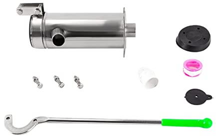 Bomba de balancín de acero inoxidable Bomba manual de 32 mm Bomba de jardín Bomba de agua de acero inoxidable 10M