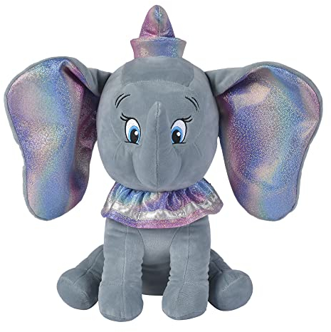 Disney 100 Jahre Party, Dumbo, 39cm Plüschtier, Jubiläumsartikel, Plüschfigur ab den ersten Lebensmonaten