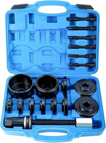 JUEGO EXTRACTOR DE RODAMIENTOS Y BUJES DE RUEDA E INSTALADOR 20 PIEZAS - 1205M