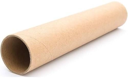 Austin Commerce CARDBOARD TUBES 10CM TO 2.4M LENGTH CUT TO SIZE ARTS CRAFTS MAILING LONGEST (Cardboard, 100cm)
