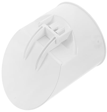 DECOMELODY Tapas De Ventilación Redondas PVC Válvula Antirretorno Desague Adaptador De Alcantarillado