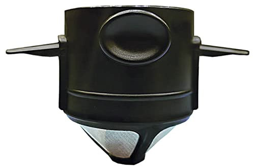 Cafetera de viaje reutilizable portátil para una sola taza, filtro sin papel, mini cafetera