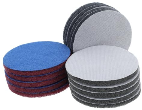 HOMSFOU Lot De 15 À Récurer Électriques Brosses De Nettoyage Ménagères À Récurer Anti-Rayures Petite Brosse À Récurer Brosse De Nettoyage Électrique En Fibre De Nylon