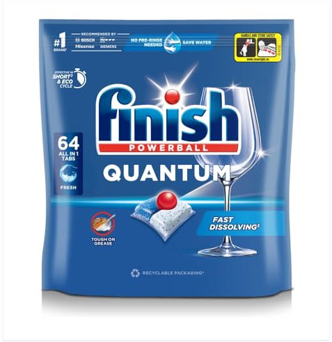 Finish Quantum All In One Dishwasher Tablets