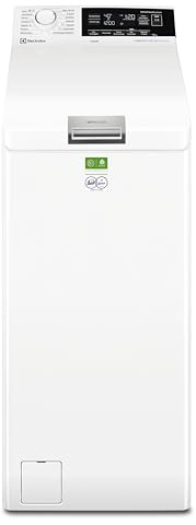 Electrolux Lavatrice PerfectCare 800 SteamCare 7 kg EW8T337A, Carica dall’Alto, UltraCare System, Vapore Pro, SensiCare, Eco Time Manager [Classe di efficienza energetica A]