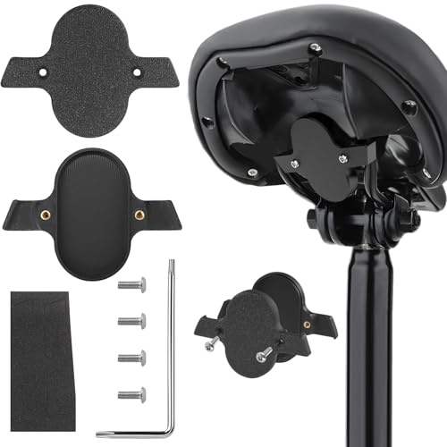DGMI Fahrradhalterung für Samsung SmartTag 2 mit Schrauben,Fahrrad Halter Versteckte Am Sattel,Anti Diebstahl GPS Tracker Zubehör mit Diebstahlschutz für Fahrrad,Rennrad,Mountainbikes(Schwarz)
