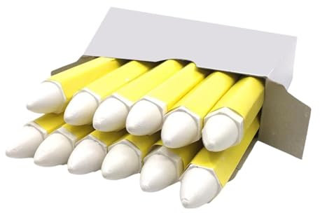 RadianceBiz Lot de 12 Marqueurs Blancs pour Pneus, pour Pneus Secs et Mouillés, pour Peinture Automobile Robuste