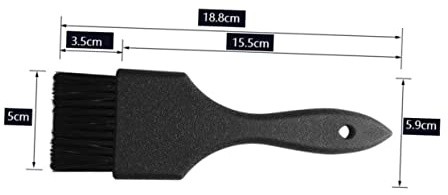 PACKOVE Brocha Para Teñir Cabello Gruesa y Profesional Cepillo Aplicador De Tinte Rosado Herramienta De Peluquería Para Salón Diseño Ergonómico Fácil Limpieza y Uso Duradero