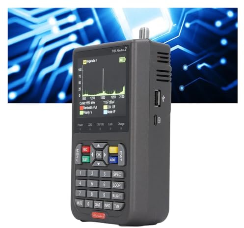 Buscador de satélite 950‑2150, pantalla de 3,5 pulgadas, medidor de satélite digital, receptor de señal DVB S2X S2 S, CC 5 V, 9 V, 12 V,Dispositivo Portátil