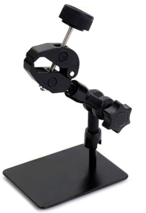 EMPOTEC ZD-11K Supporto Terza Mano, Morsetto Regolabile per Saldatura, Pinza con Stilo Saldante