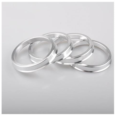 Nav Centric Packningar Hjulnav I Aluminiumlegering Centerring Bil Hjulhålkrage 74.1-54.1 .1-56 .6 .1-63.3 .1-64 1-66 1-67 hjuldistansuppsättning(74.10-66.45)