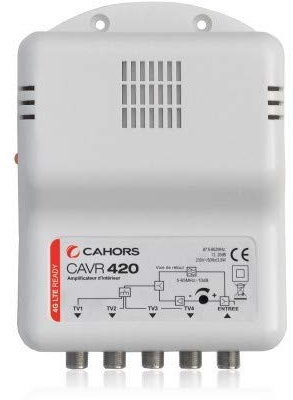 AMPLIFICATEUR TV 4 SORTIES CAHORS CAVR 420